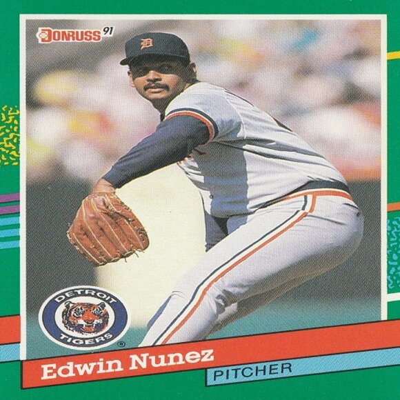 Edwin Nunez MLB Card Collection - Picture 3 of 3